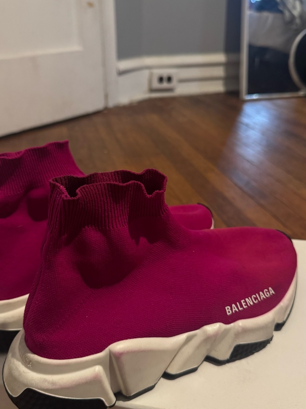 Balenciaga Sock-Style Knit Sneakers